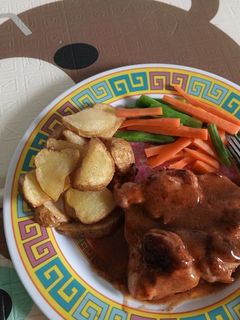 Foto resep Steak ayam saos Barbeque