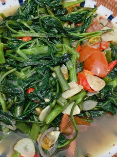 Foto resep Tumis kangkung terasi