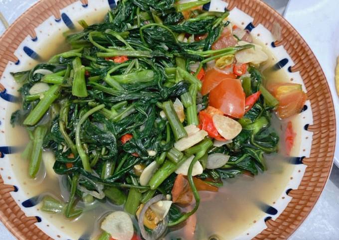 Resep Tumis Kangkung Terasi Oleh Lirris Prima Cookpad