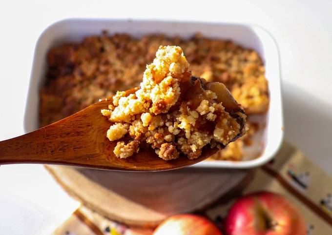 Recette Délicieuse CRUMBLE VEGAN Facile