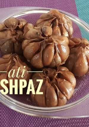 عکسی از دستور ترشی سیر هفت ساله