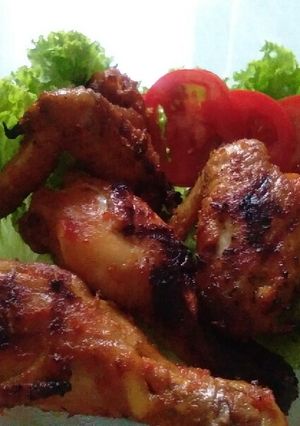 Foto resep Ayam bakar bumbu rujak