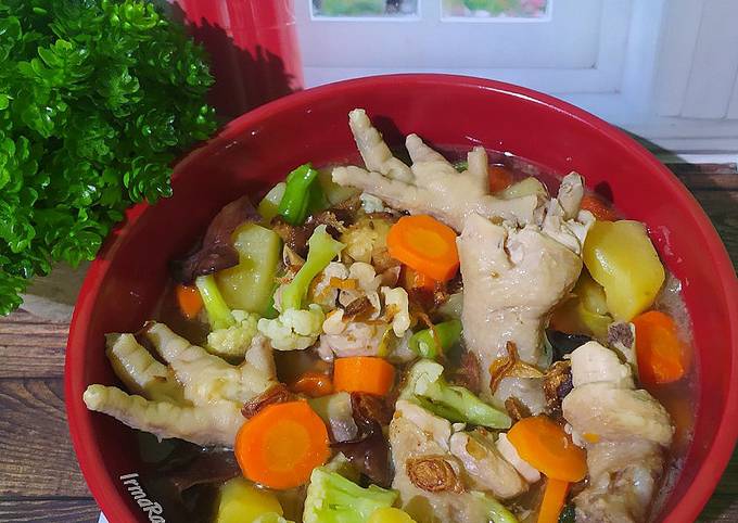 Anti Ribet, Bikin Sup Ayam Sayuran Simpel