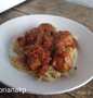 Cara Gampang Menyiapkan Fettucinne Meatball saus bolognesse ala Febriana, Sempurna