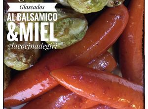 Una foto de Vegetales Glaseados al Balsámico y Miel
