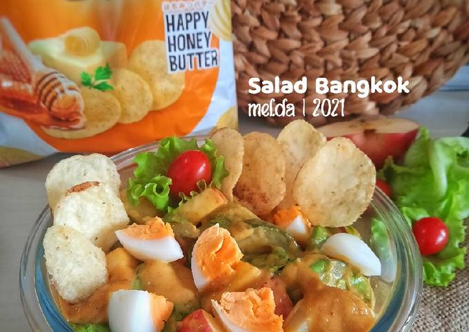 Cara Membuat Salad Bangkok Anti Gagal