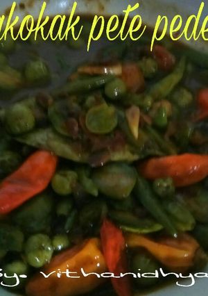 Foto resep Tumis Takokak, Pete pedes tauco