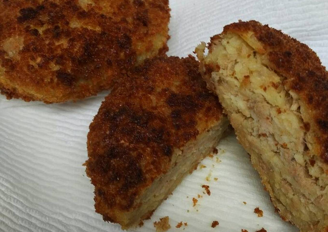 Tuna Casserole Cakes