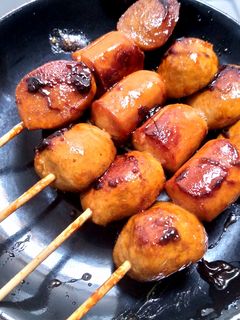 Foto resep Bakso Sosis Bakar