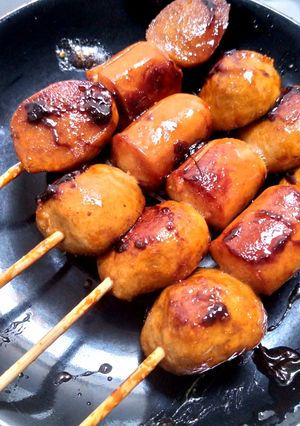 Foto resep Bakso Sosis Bakar