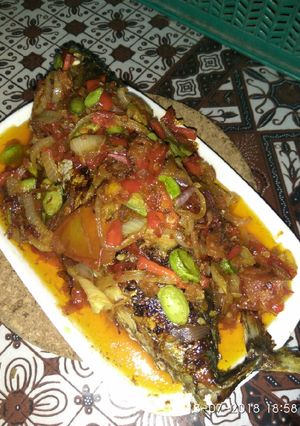 Foto resep Ikan bakar rica ala jawa