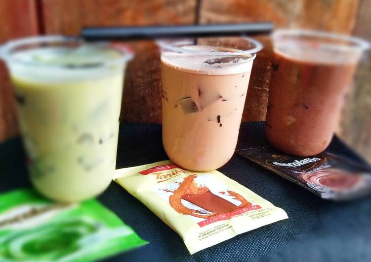 Teh tarik gras jelly🍹