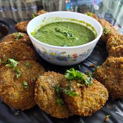 A picture of Peas kebab.