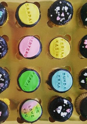 Foto resep Chocolate cupcake and chocolate ganache