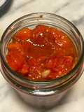 Salsa di pomodori datterino arrostito
