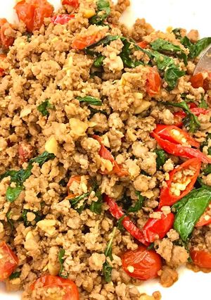 不"泰"像樣的打拋豬 的食譜成品照片