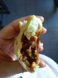 Una foto de Empanadas de soja texturizada (carne vegetal)