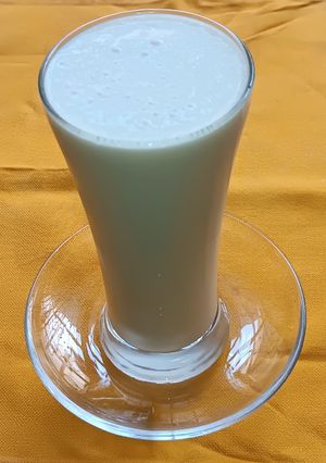 A picture of 4 Minutes Banana Coconut Milk Smoothie.