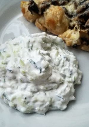 Tzatziki saláta recept fotója