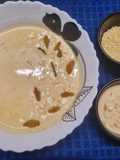 Orzo Pasta Kheer / Pudding with Date Palm Jaggery