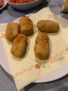 Una foto de Croquetas puchero