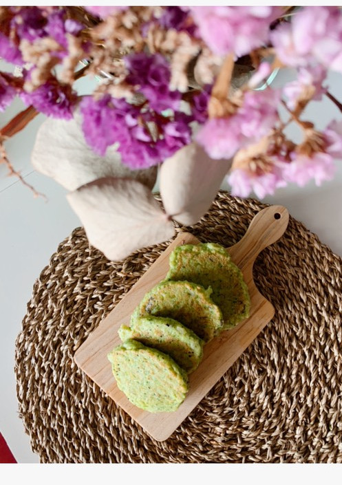 Una foto de Tortitas de brócoli