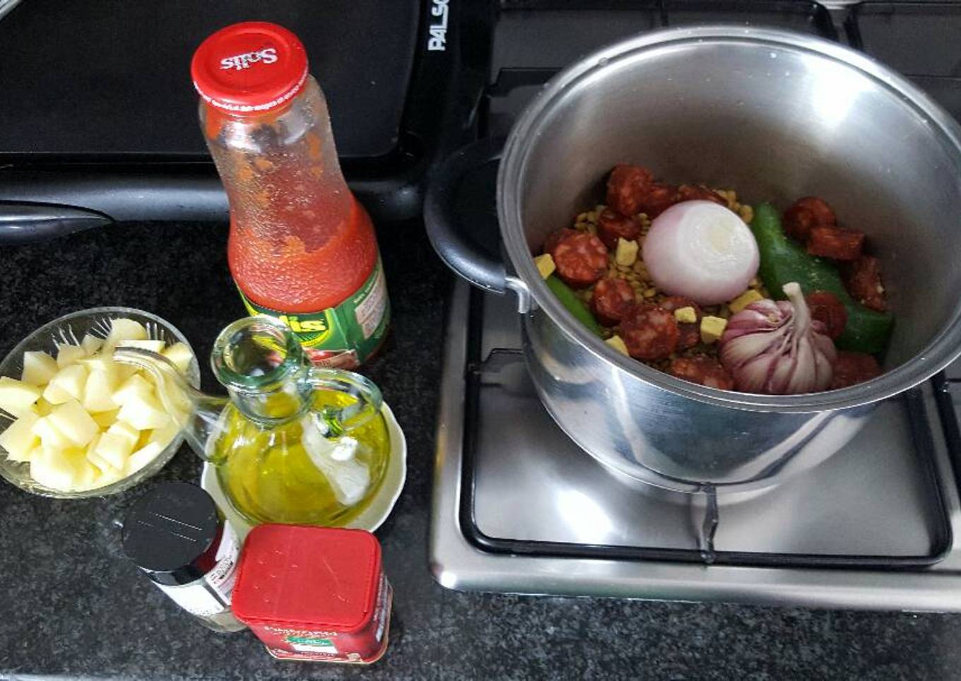 Lentejas con chorizo