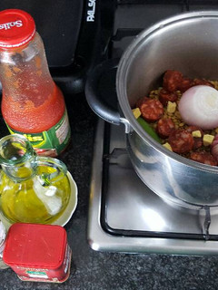Una foto de Lentejas con chorizo