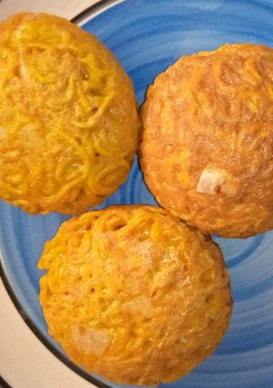 A picture of Indomie balls.