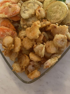 Una foto de Tempura fácil y muy rica