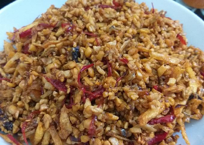 Resep Orek tempe bumbu iris