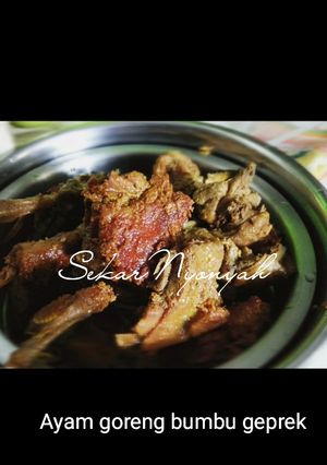 Foto resep Ayam goreng bumbu geprek