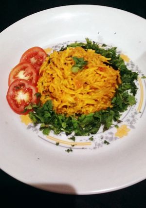 A picture of Mix vej. Besan pulav.