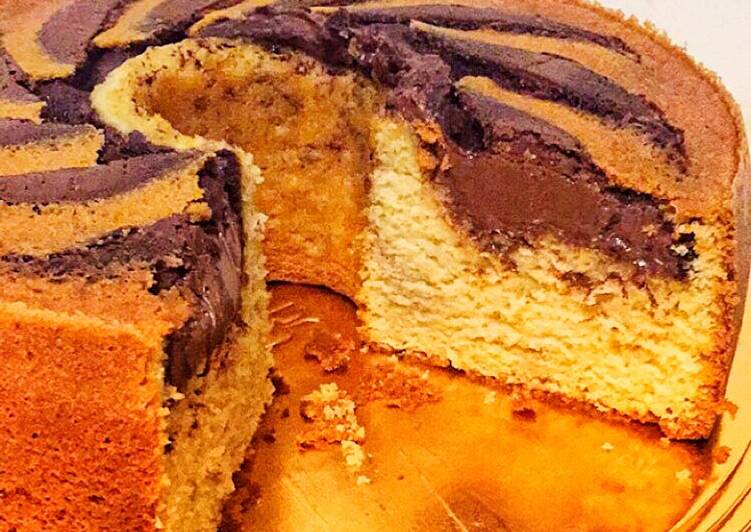 Ricetta Ciambellone soffice con cuore cremoso di Nutella ...