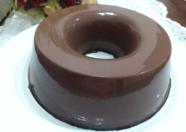 Pudding Coklat yang nyoklat banget