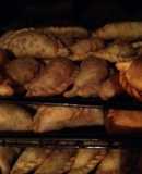 Empanadas fritas saladas y dulces