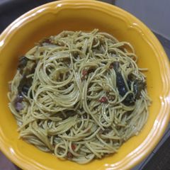 A picture of Spaghetti Jellof.