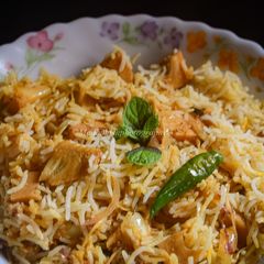 Jackfruit Biryani A picture of Jackfruit Biryani.