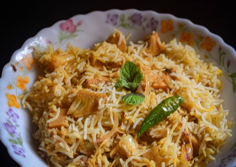 Recipe of Speedy Jackfruit Biryani