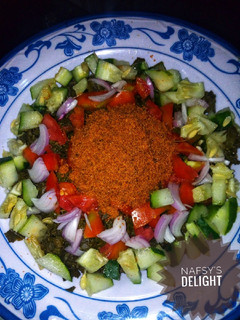 A picture of Moringa salad.