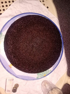 A picture of Eggless chocolate cake #bakingcontest.