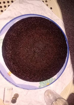 A picture of Eggless chocolate cake #bakingcontest.