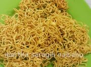 Gambar mie kering krispi