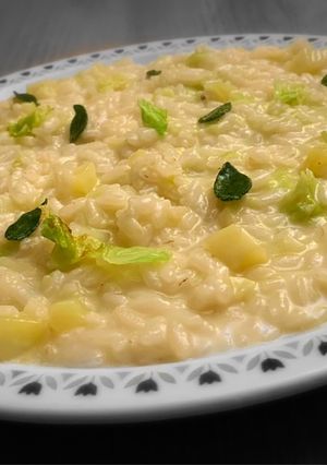 Foto di Risotto verza e patate 🥬 🥔