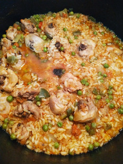 Una foto de Arroz caldoso especiado