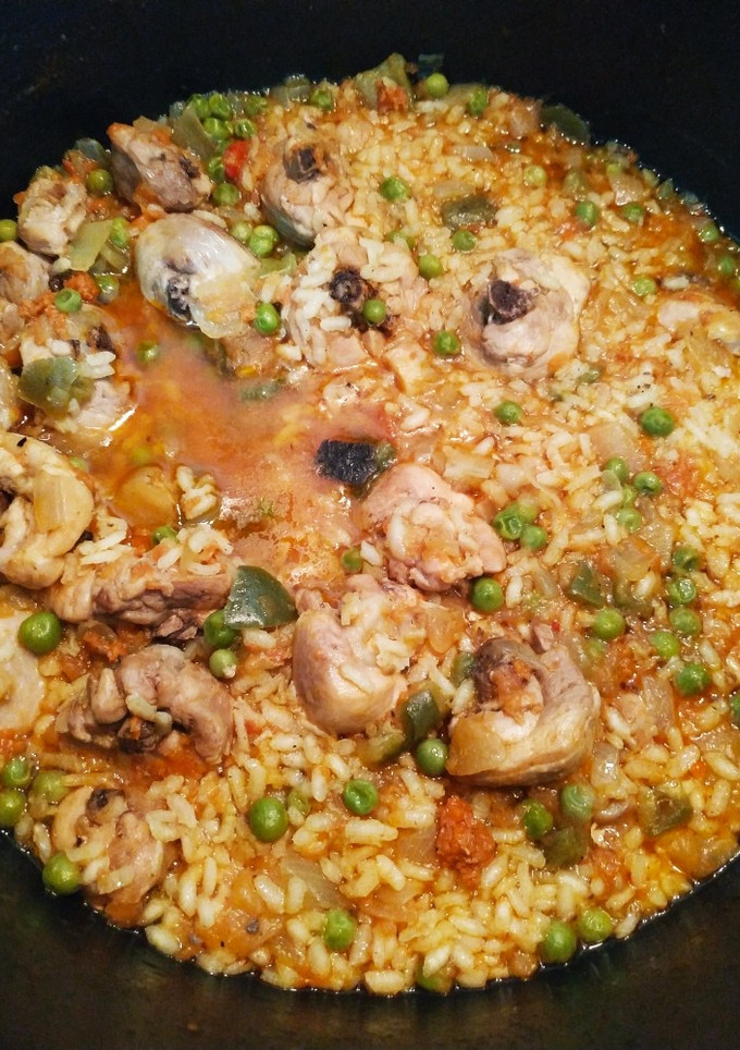 Una foto de Arroz caldoso especiado