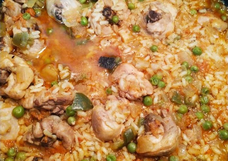 Arroz caldoso especiado