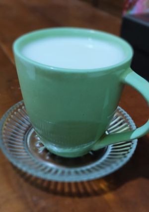 Foto resep Wedang susu jahe
