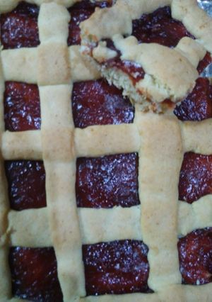 Una foto de Pastafrola fácil y con harina leudante