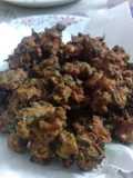 Bajra and hara lehsan kababs